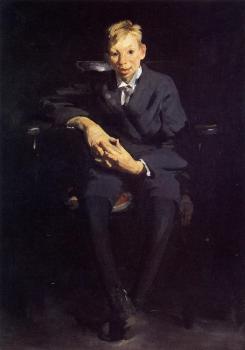 George Bellows : Frankie the Organ Boy